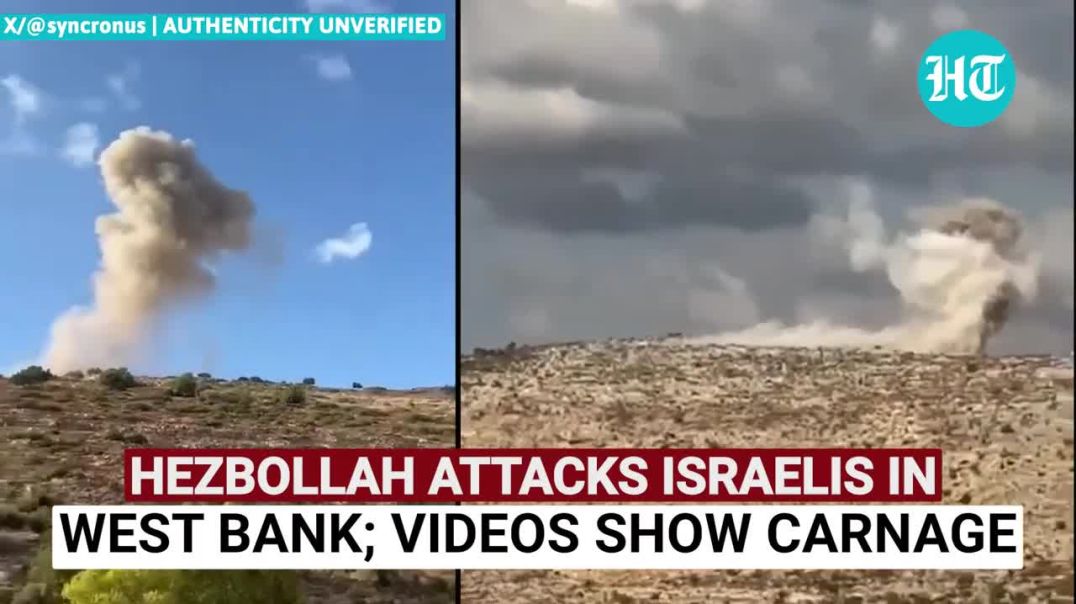 Hezbollah Attacks West Bank Settlements With Long-Range Weapons As Israel Bleeds Lebanon - Hamas